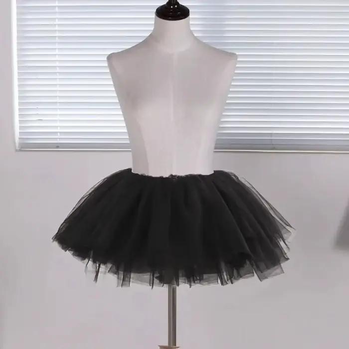 Nouvelle sous-jupe bouffante Lolita à 4 couches
