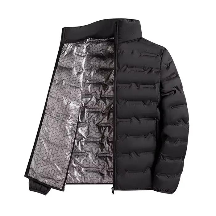 Hommes hiver blanc doudoune léger chaud 80 blanc canard manteau col montant Ultra léger Portable doudoune JK-094