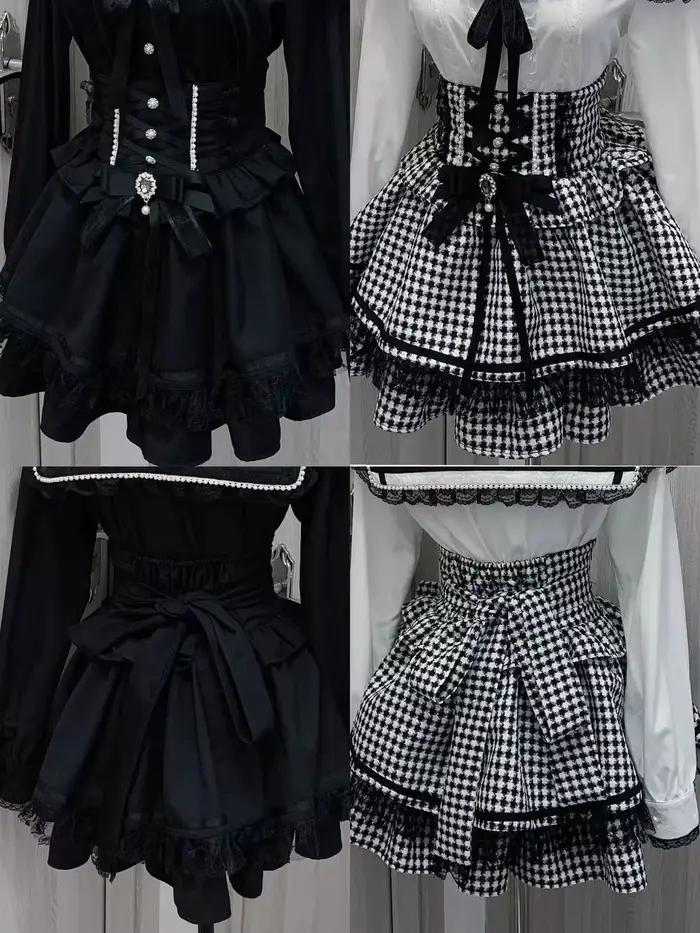 Lolita – jupe Min Y2k pour femme