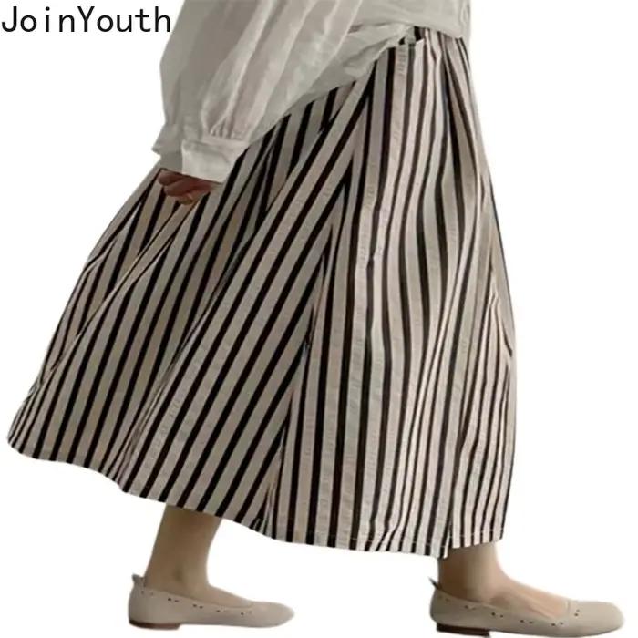 Jupe Vintage japonaise pour femmes 2025 Faldas Mujer De Moda taille haute a-ligne