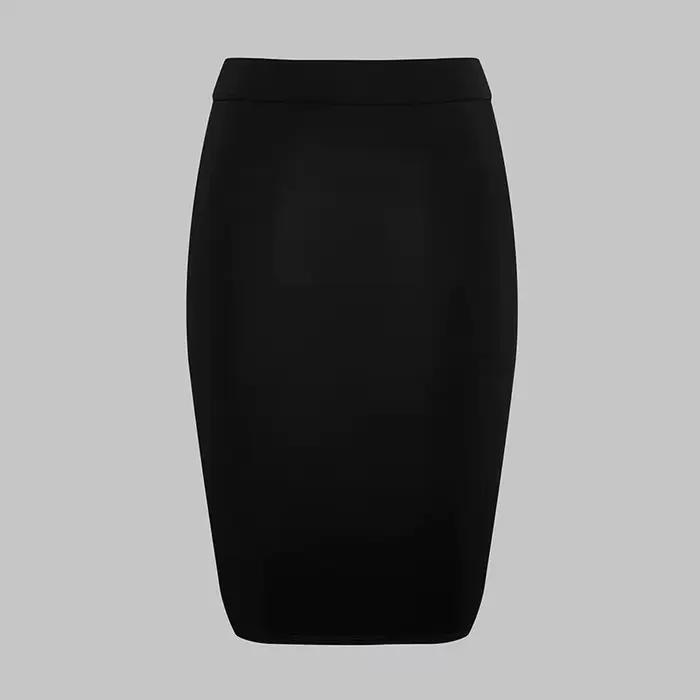 Nouvelle jupe moulante noire avec design sexy révélant les fesses pour l'été 2026