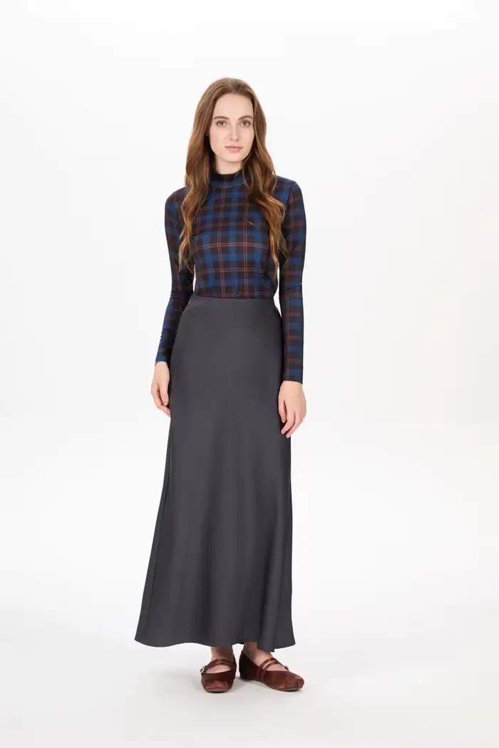 AS AW25 – jupe classique en Satin de haute qualité, taille réglable, vêtements pour femmes toutes saisons