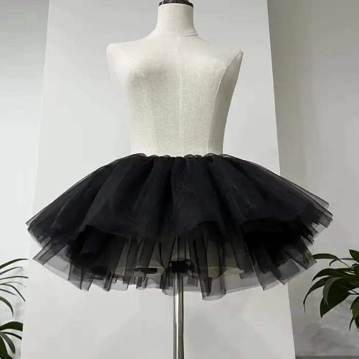 Nouvelle sous-jupe bouffante Lolita à 4 couches
