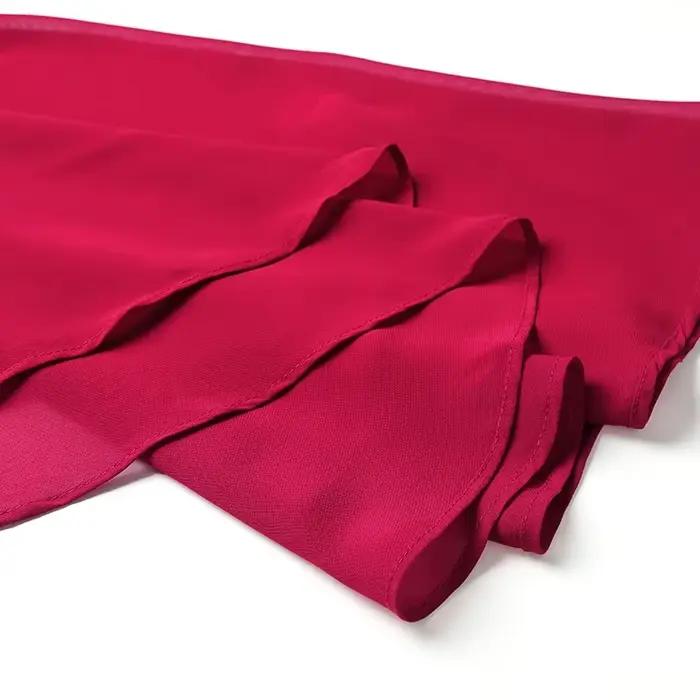 Jupe de Ballet à taille réglable pour femmes adultes, jupe de danse en mousseline de soie, jupe d'entraînement enveloppante Tutu avec couche transparente