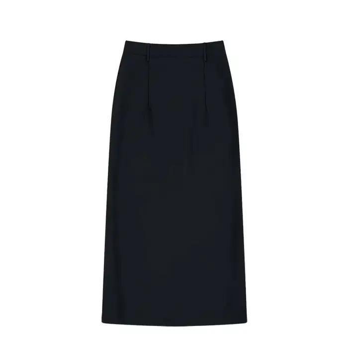 Jupes Midi Droites Élégantes Blanches Taille Haute pour Femmes 2026 Nouvelle Collection Noire OL Jupe Femme