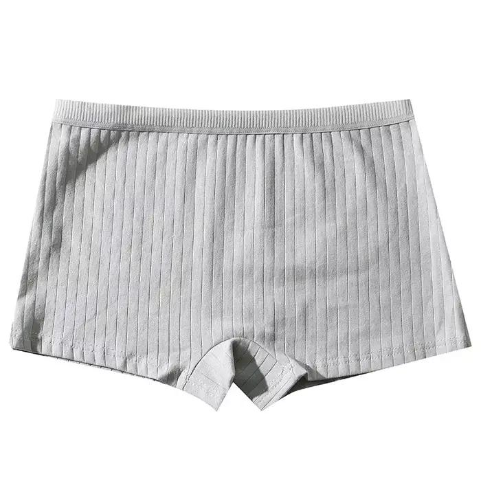 Été femmes culottes de sécurité coton sous jupe femme sans couture caleçon couleur unie grande taille Boxer Shorts