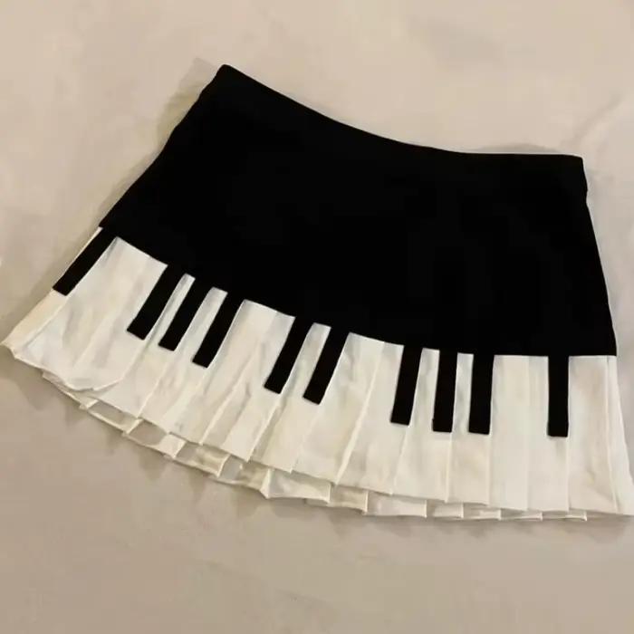 Jupe courte Y2K gothique en dentelle à volants pour femme, style Lolita chic à pois, mini-jupe punk sombre, style Hot Girl, streetwear