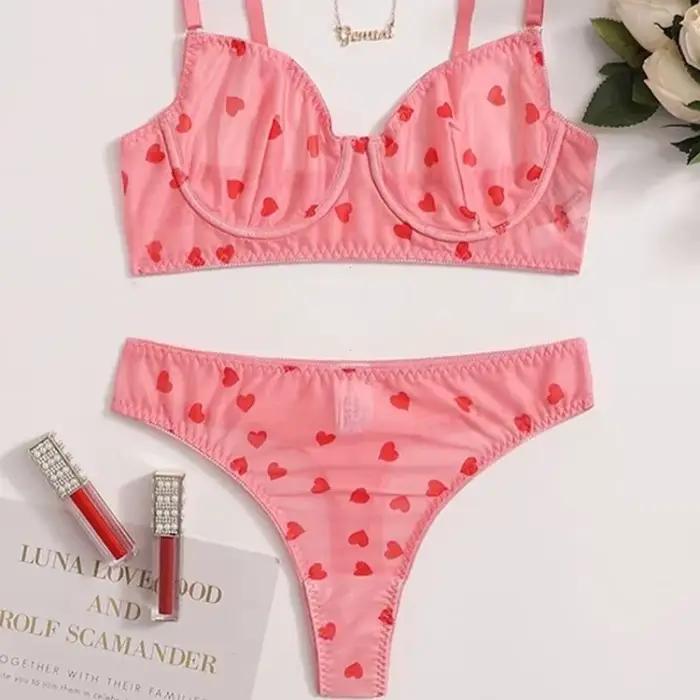 Lingerie féminine Lingerie sexy pour femmes Body Shorts Soutien-gorge push-up Sous-vêtements pour femmes Lingerie transparente Ensemble de lingerie intime