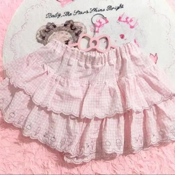 Jupe courte de style japonais Kawaii pour femmes