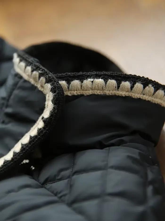 Manteau en duvet de canard blanc pour femme, veste en dentelle avec fermeture éclair, parka de neige chaude, vêtements d'extérieur européens, hiver, 90