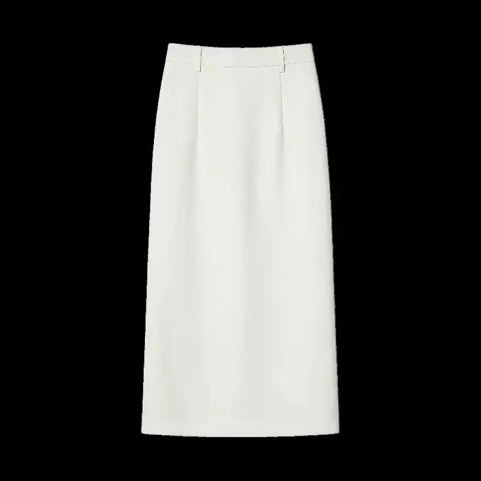 Jupes Midi Droites Élégantes Blanches Taille Haute pour Femmes 2026 Nouvelle Collection Noire OL Jupe Femme