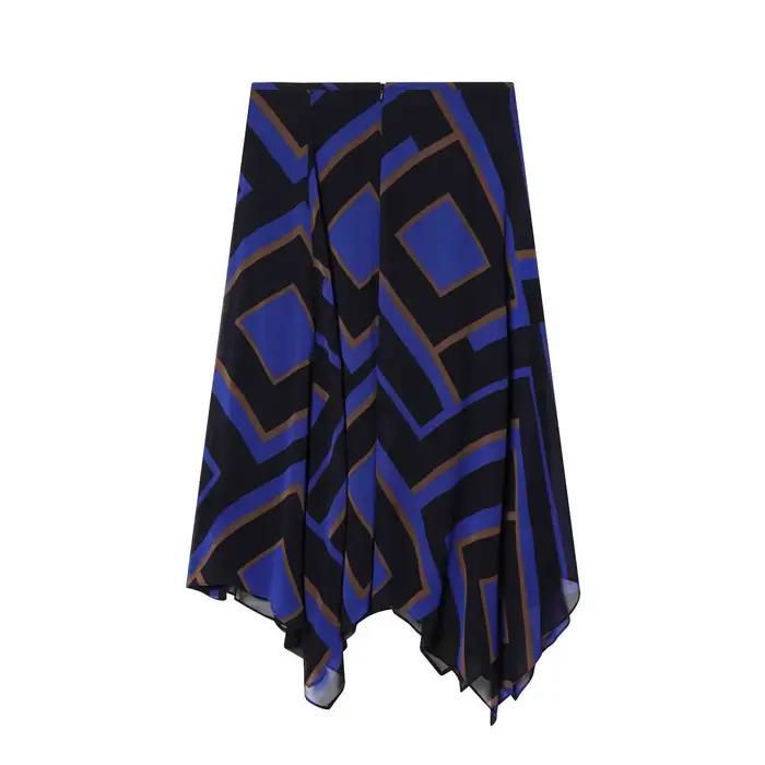 Jupe midi asymétrique sexy pour femme