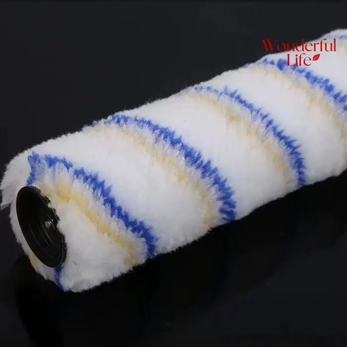 Rouleau à peinture à long manche pour la décoration intérieure, rouleau à peinture au latex pour outils de peinture murale, rouleau à peinture court