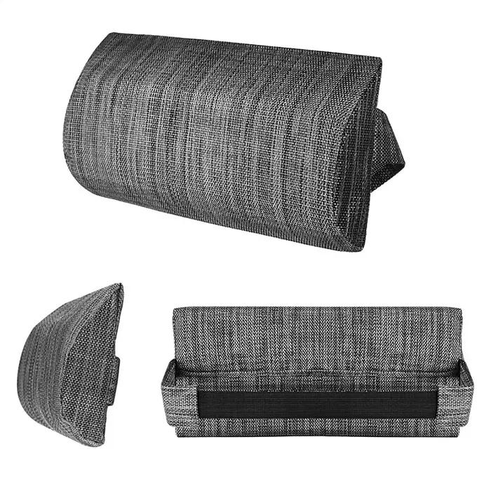 Coussin de chaise longue de jardin, oreiller de cou, appui-tête pour fauteuil inclinable, coussin de chaise de plage, coussin de repos pour terrasse de camping et chaise longue, coussin de repos pour