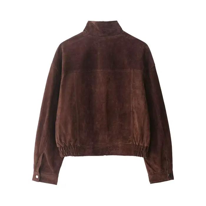 Vestes d'automne pour femmes 2025 – Nouvelle mode, grandes poches, élégantes, coupe ajustée, chaudes, style urbain chic pour jeunes étudiantes