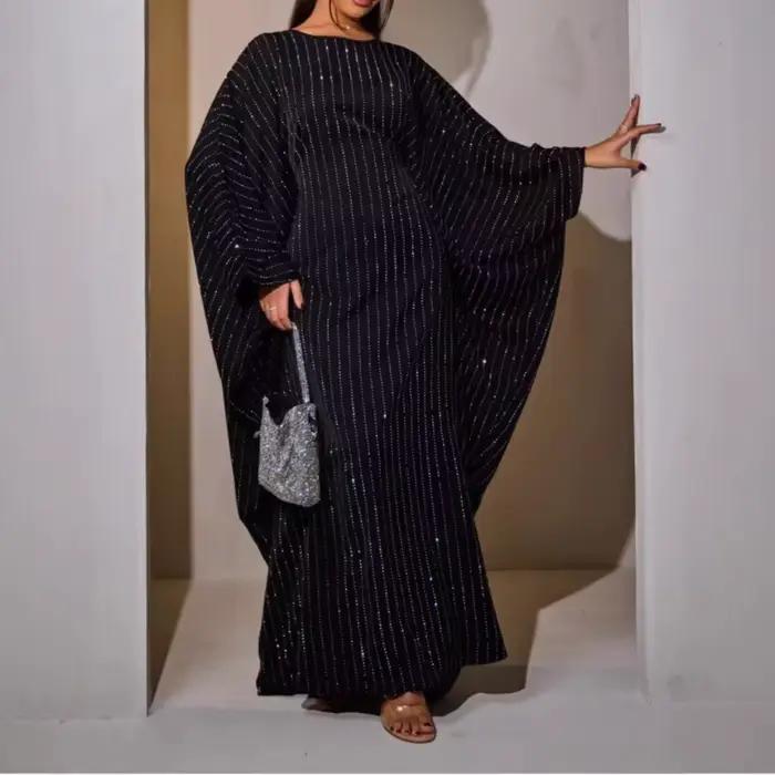 Robe longue de Banquet avec strass, Design Sense, pour femmes, printemps et automne 2025