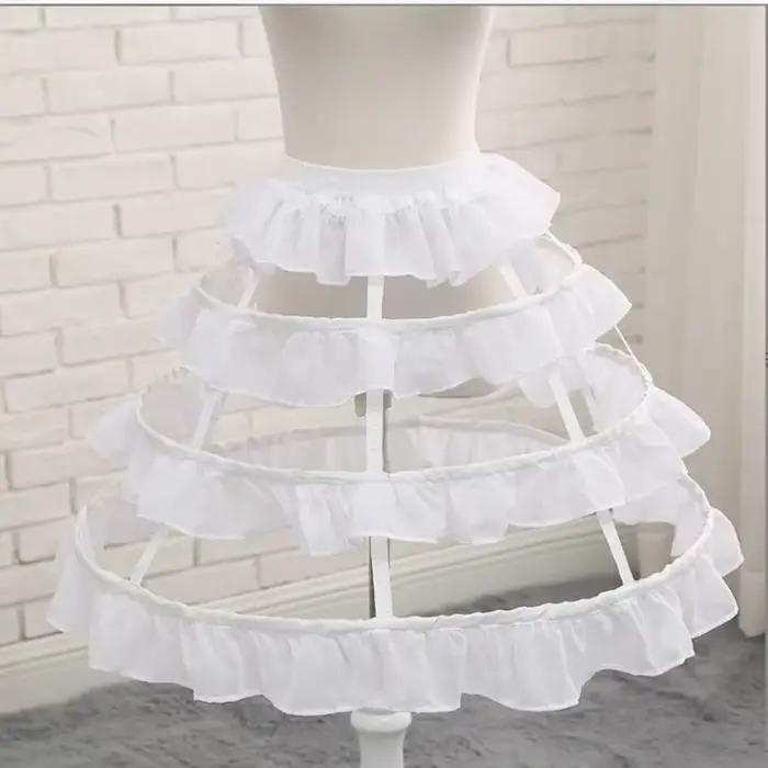 Jupon Crinoline Amissié à 3 Cerceaux pour Femme