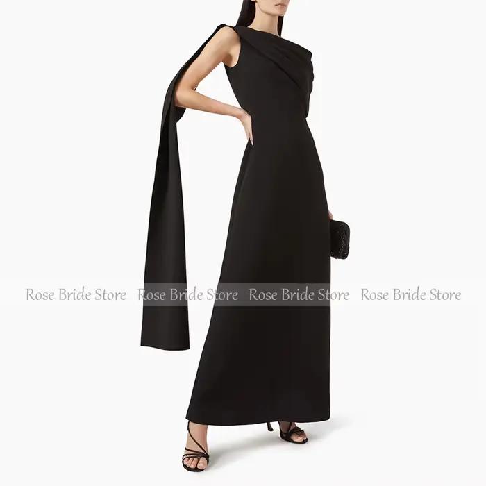 Robe de bal lavande mi-longue, asymétrique épaule dénudée, ligne A, longueur cheville, drapée, sans manches, robes de soirée formelles