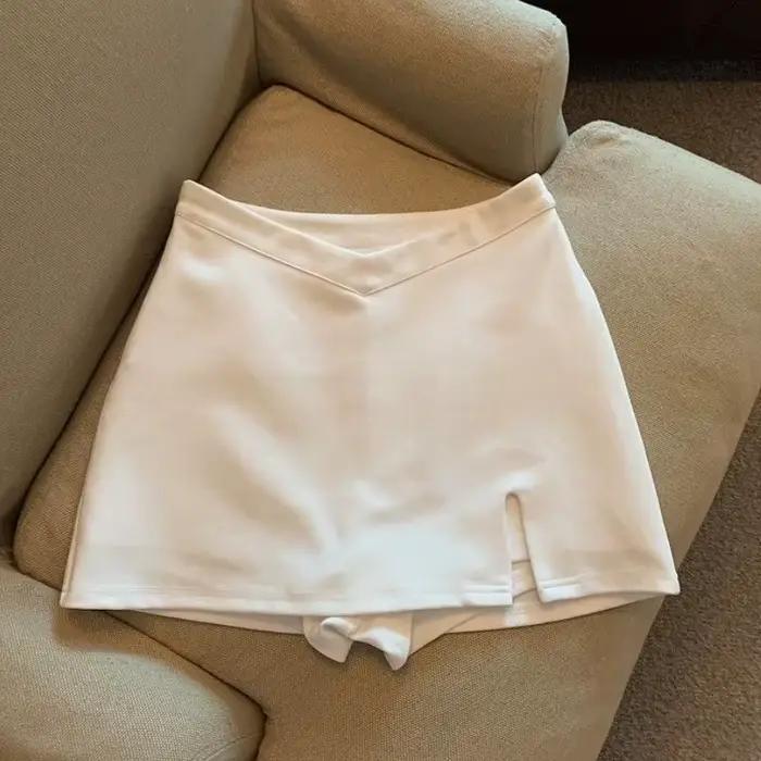 Mini jupes femmes Simple printemps mince Sexy populaire Hotsweet taille haute loisirs Chic Streetwear tempérament Mature tout-match Юбка