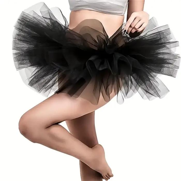 Jupe en tulle à 5 couches pour femmes et adolescents – Ultra moelleuse