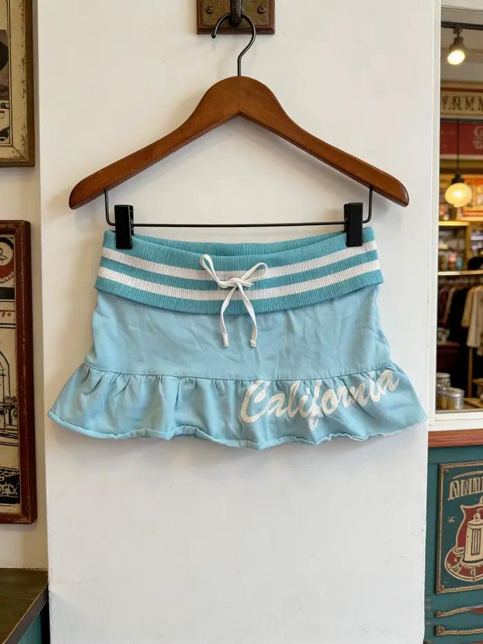 Jupe Courte Esthétique Y2K Années 2000 Taille Basse Harajuku Vintage Gothique Punk