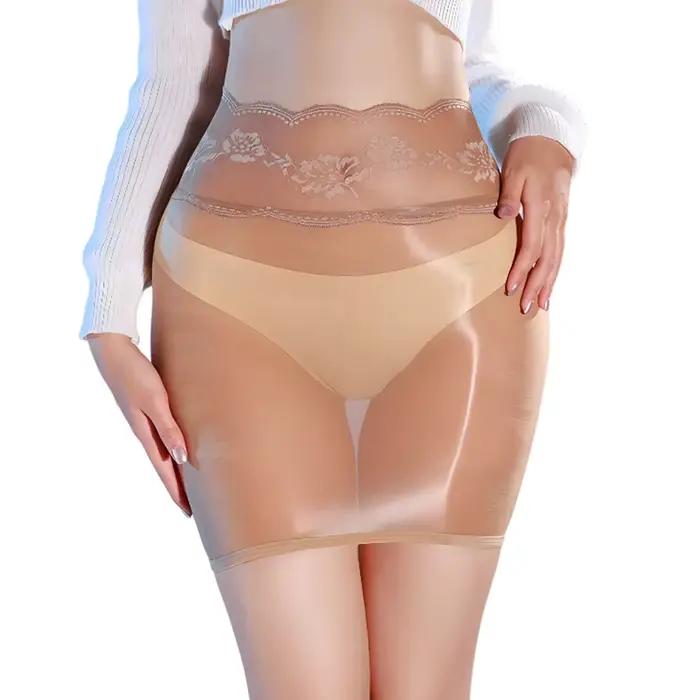 Dames chaude moulante pansement jupe élastique voir à travers Micro Mini érotique taille basse Clubwear discothèque