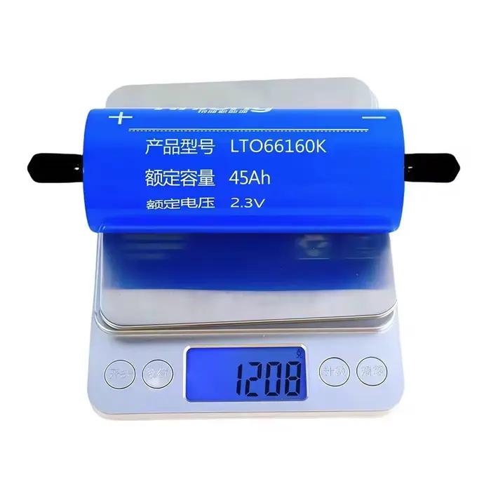 Batterie au lithium-titanate Yinlong LTO 2,3 V 45 Ah, livraison 3-12 jours, originale 10C DIY 12 V 24 V pour bateau électrique, système solaire, haut-parleur, alimentation automobile