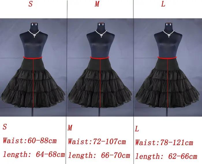 Rockabilly-Jupon de mariage des années 90 pour fille