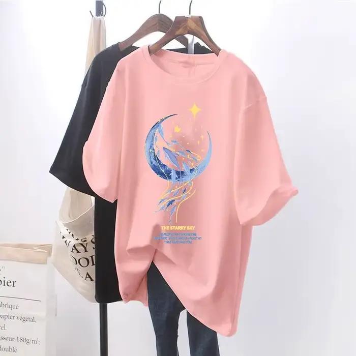 Femmes enceintes t-shirt maternité été à manches courtes bouton latéral col rond t-shirts couleur unie hauts d'allaitement pour l'allaitement nouveau