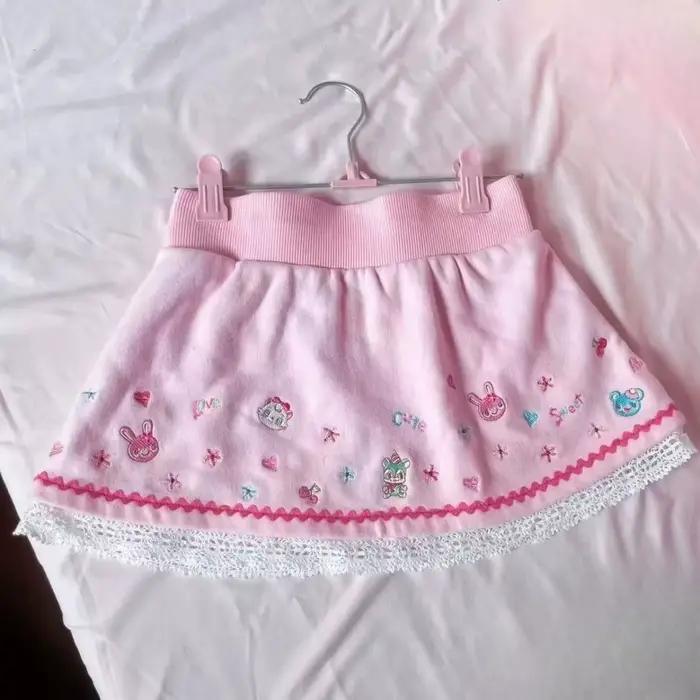 Jupes décontractées japonaises Kawaii style gâteau