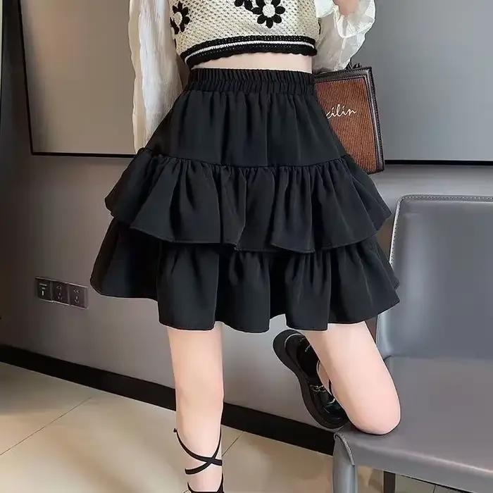 Mini jupe plissée A-Line haute taille polyester pour femmes, mini jupe décontractée été 2025 pour occasions spéciales