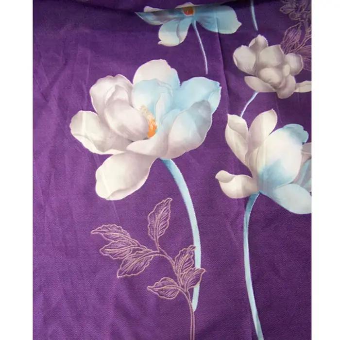 Kimono Japonais Traditionnel à Fleurs Furisode pour Femme, Longue Robe Cosplay, Tenue de Costume