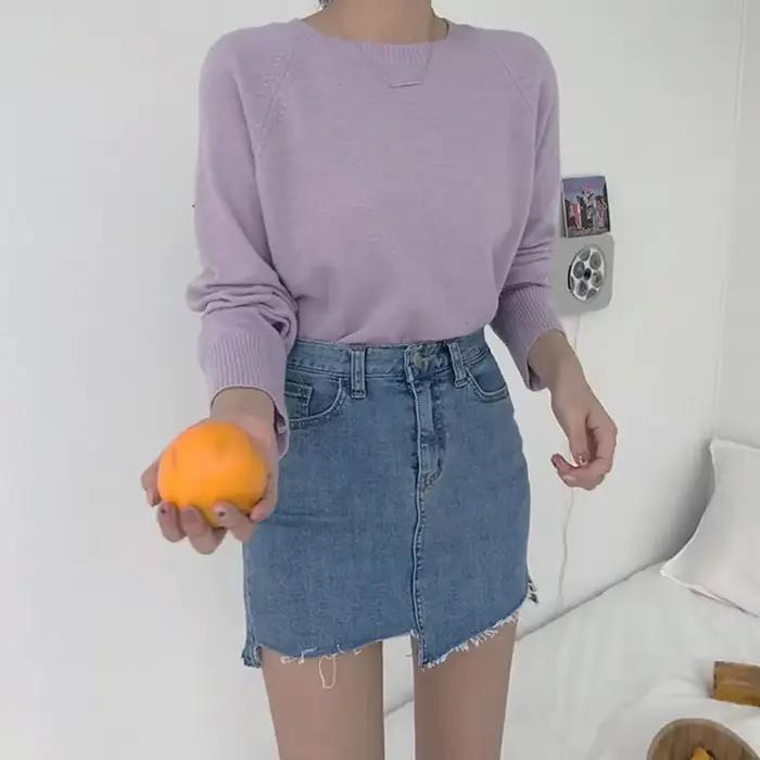Jupes en jean pour femmes