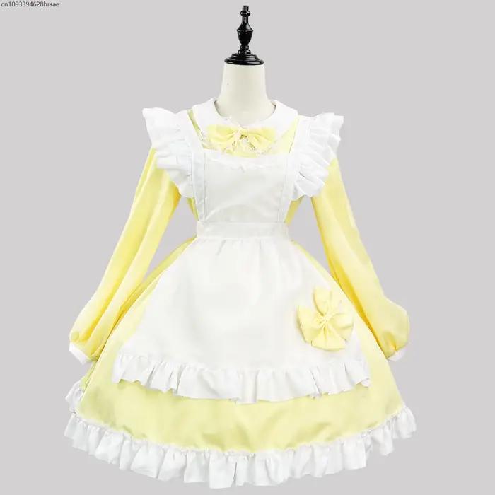 Jupe Lolita, Costume de Cosplay de demoiselle d'honneur