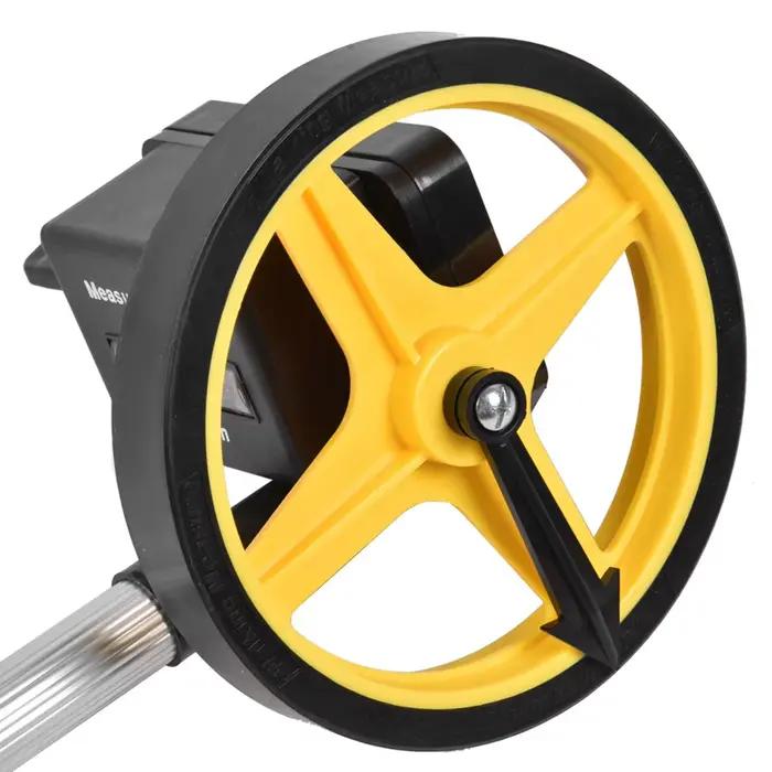 Roue de mesure portative de roue de Distance 0 ~ 9999.9m rouleau de mesure de Distance pour roue de mesure à usage Multiple roue de mesure