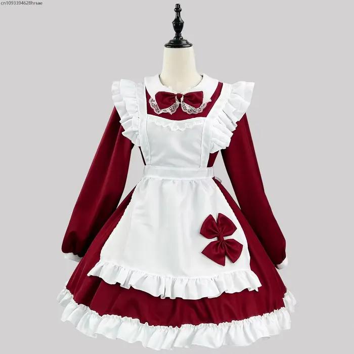 Jupe Lolita, Costume de Cosplay de demoiselle d'honneur