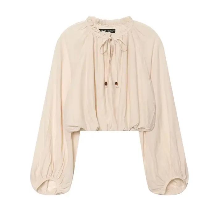 Ensemble Silhouette Large Été 2026 avec Détails Bordés en Bois 1334190 Jupe et 1334196