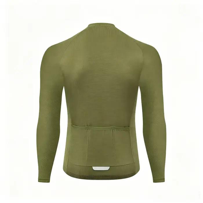Maillot de cyclisme à manches longues pour homme, vêtements de vélo de route, accessoires de sport, haut respirant surdimensionné, t-shirt à bas prix
