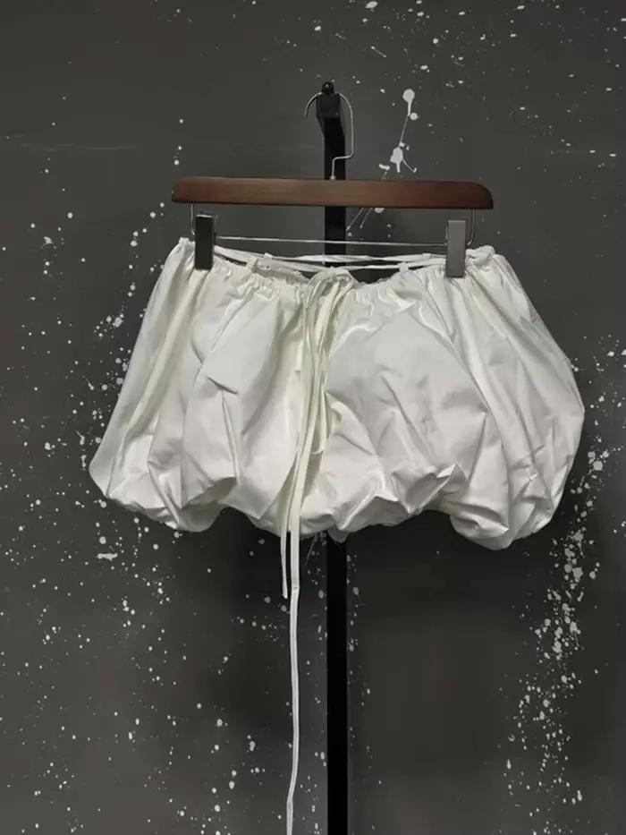 Jupe Taille Haute DEAT Style Streetwear Polyester Femmes Occasions Spéciales Polyvalente Mini Above Knee