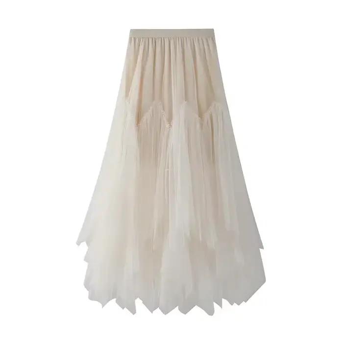 Jupes tutu taille haute élastiques pour femmes