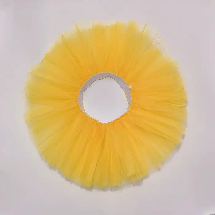 Jupe tutu courte en tulle à 5 couches pour femmes