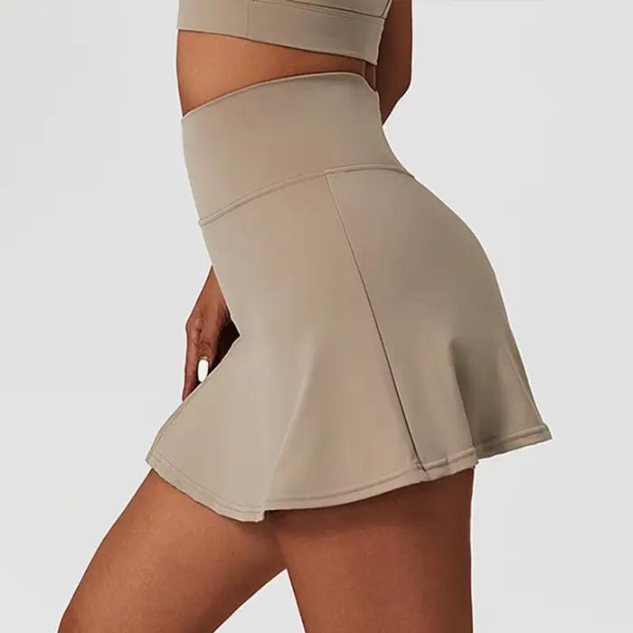 Cloud Rise – jupe de sport taille haute pour femmes, jupe de course, de Tennis, d'entraînement, de Fitness, Mini short, séchage rapide, vêtements de Golf sûrs