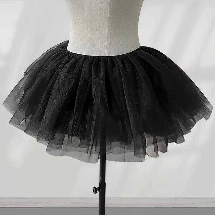 Nouvelle sous-jupe bouffante Lolita à 4 couches