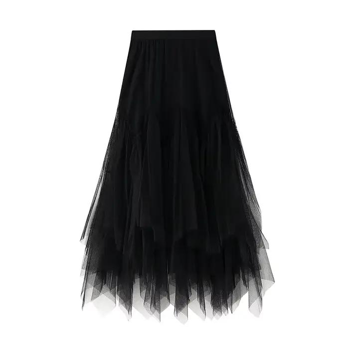 Jupes tutu taille haute élastiques pour femmes