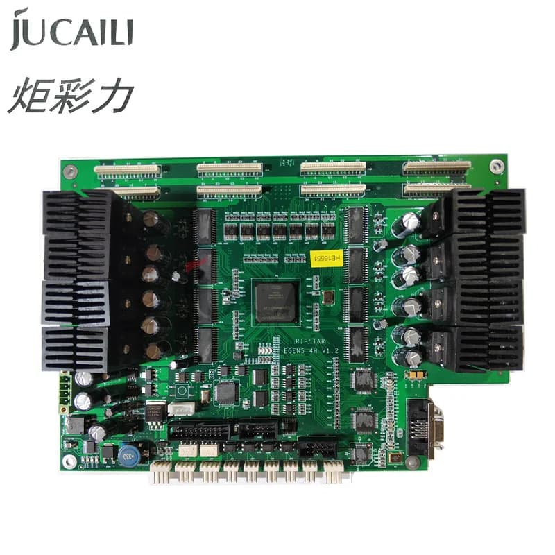 Jucaili-Carte de chariot pour imprimante, BYHX, 4 têtes, DX5, RIPSTAR, Tête d'impression pour Epson