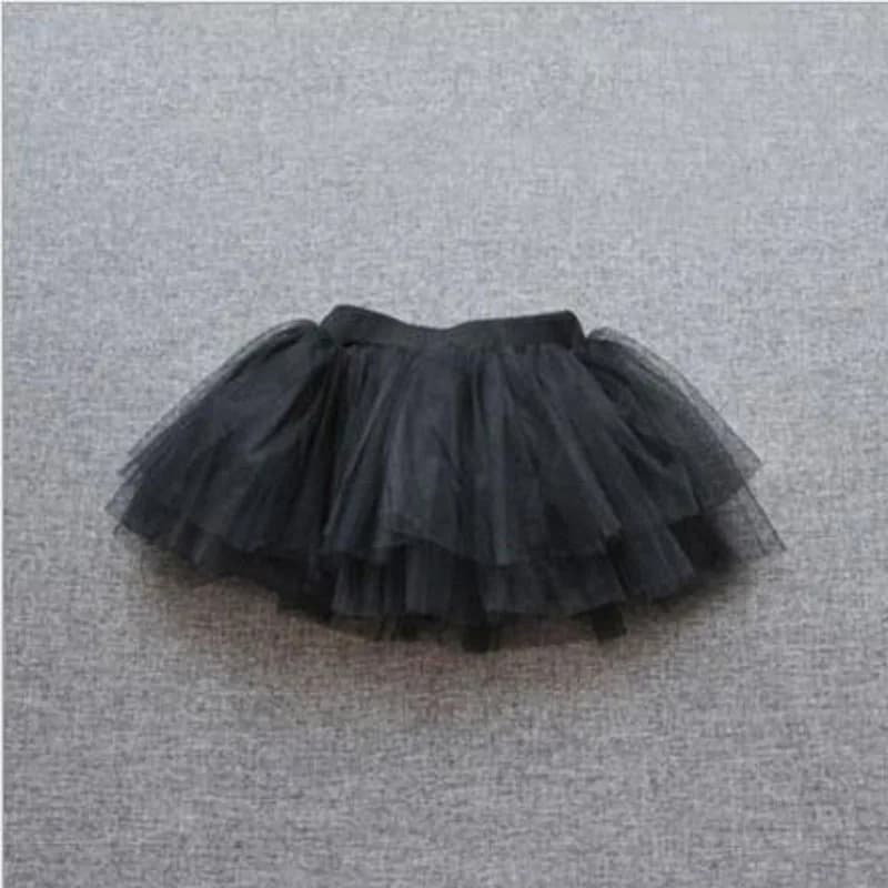 Jupe Tutu en Tulle pour petites filles, jupon de ballerine, jupes de Ballet moelleuses pour enfants,