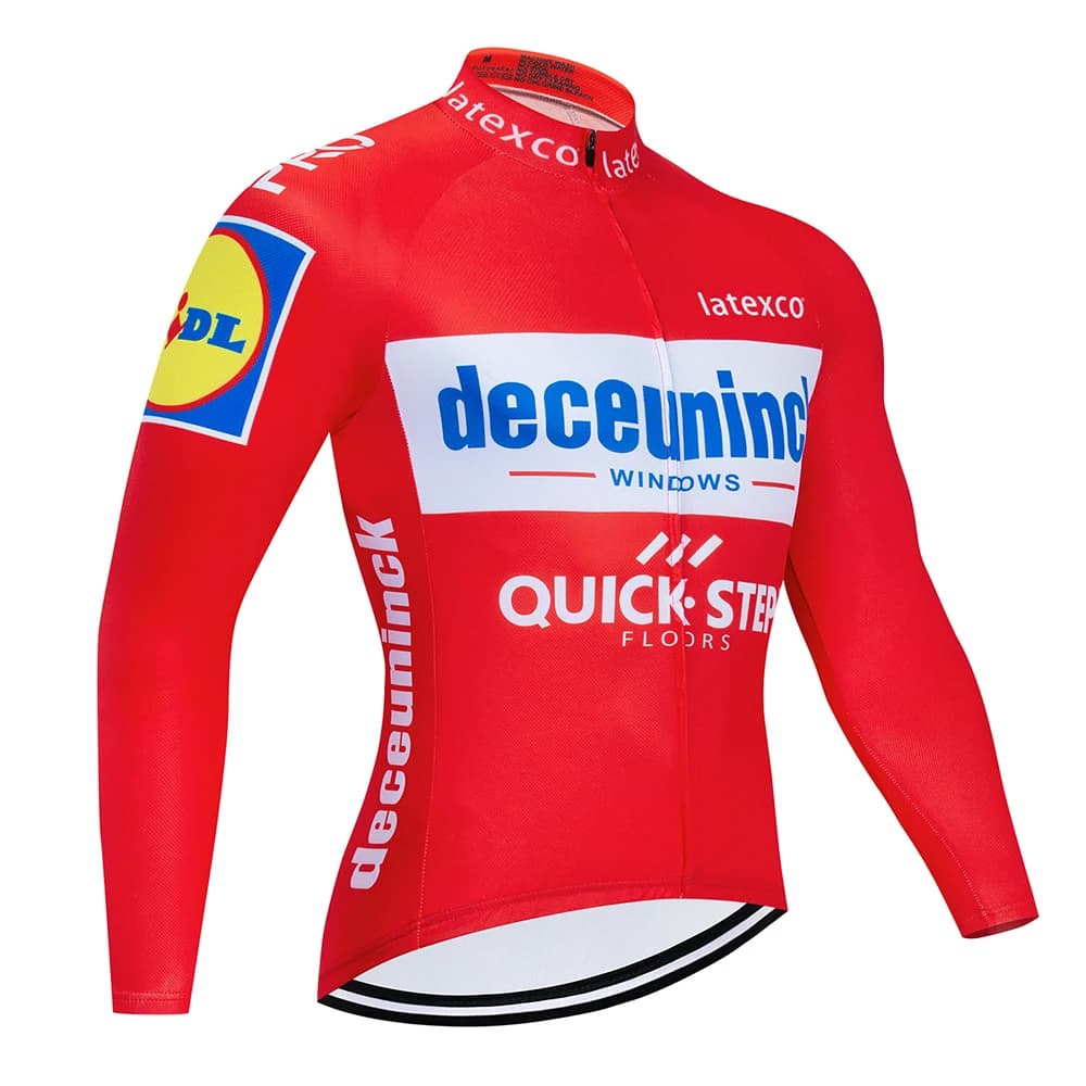 Maillot de cyclisme à manches longues de l'équipe Ropa Ciclismo, vêtements de vélo, vtt, respirant,