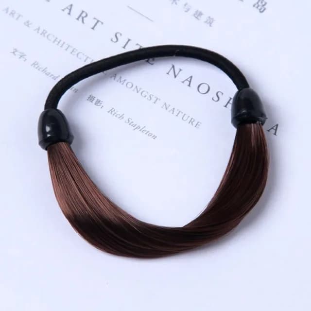 2025 bandeau synthétique queue de poisson tresses cheveux avec ceinture réglable bandeau tressé Styl