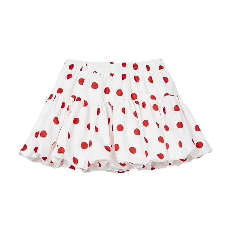 Jupe bouffante Y2K d'été style bohème pour la plage, mini-jupe trapèze, vêtements pour femmes, jupe