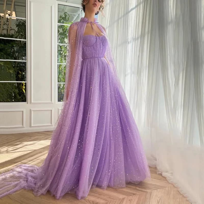 Robe de Soirée en Tulle Brcorporelle, Élégante, CAN ac, Longue, de Bal, d'Occasions Spéciales, Perso